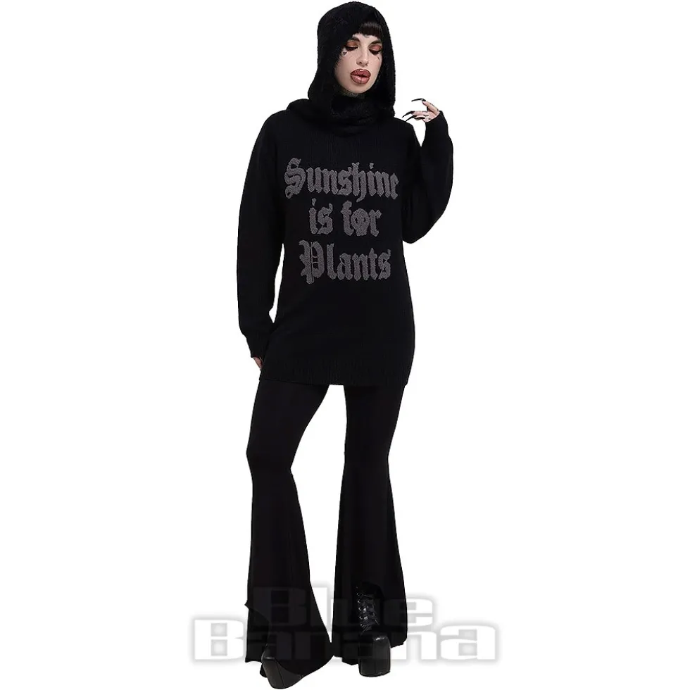 Killstar Sunshine Is For Plants Jumper (Black)