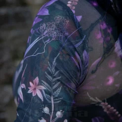 Killstar Wrenwell Mesh Top (Purple)