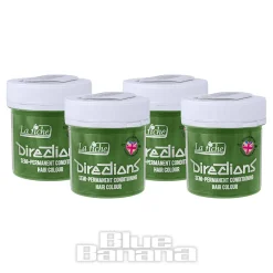 La Riche Directions Colour Hair Dye 4 Pack 100ml (Fluorescent Green)