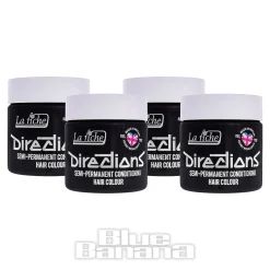 La Riche Directions Colour Hair Dye 4 Pack 100ml (Ebony)