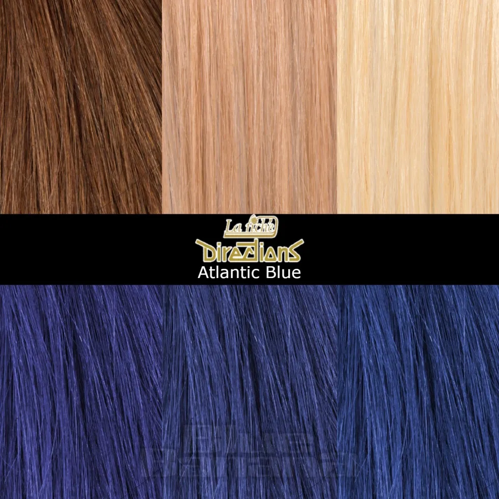 La Riche Directions Colour Hair Dye 4 Pack 100ml (Atlantic Blue)