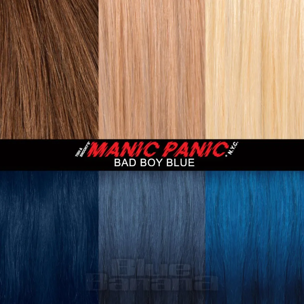 Manic Panic High Voltage Classic Cream Formula Colour Hair Dye 118ml (Bad Boy Blue)