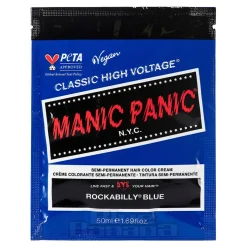 Manic Panic High Voltage Classic Cream Formula Colour Pouch (Rockabilly Blue)