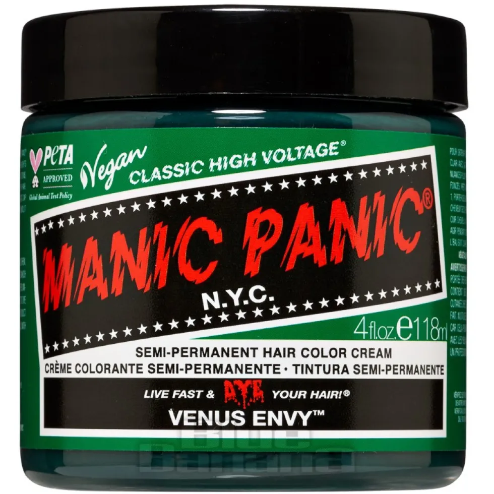 Manic Panic High Voltage Classic Cream Formula Colour Hair Dye 118ml (Venus Envy)