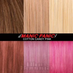 Manic Panic 8oz High Voltage Classic Cream Formula Colour Hair Dye (Cotton Candy Pink)