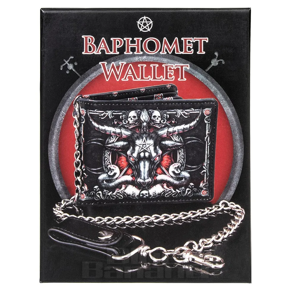 Nemesis Now Baphomet Wallet With Chain