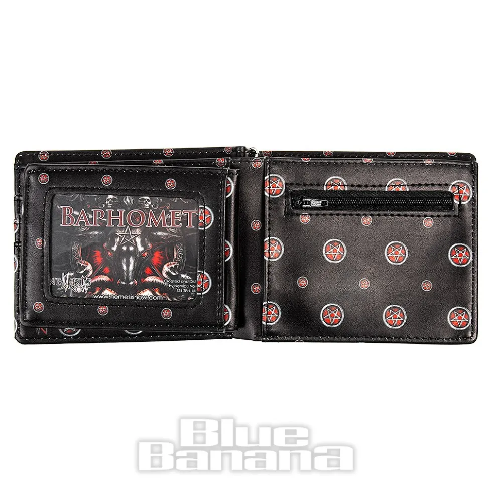 Nemesis Now Baphomet Wallet With Chain