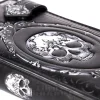 Nemesis Now Gothic Baroque Skull Embossed Purse (Black)
