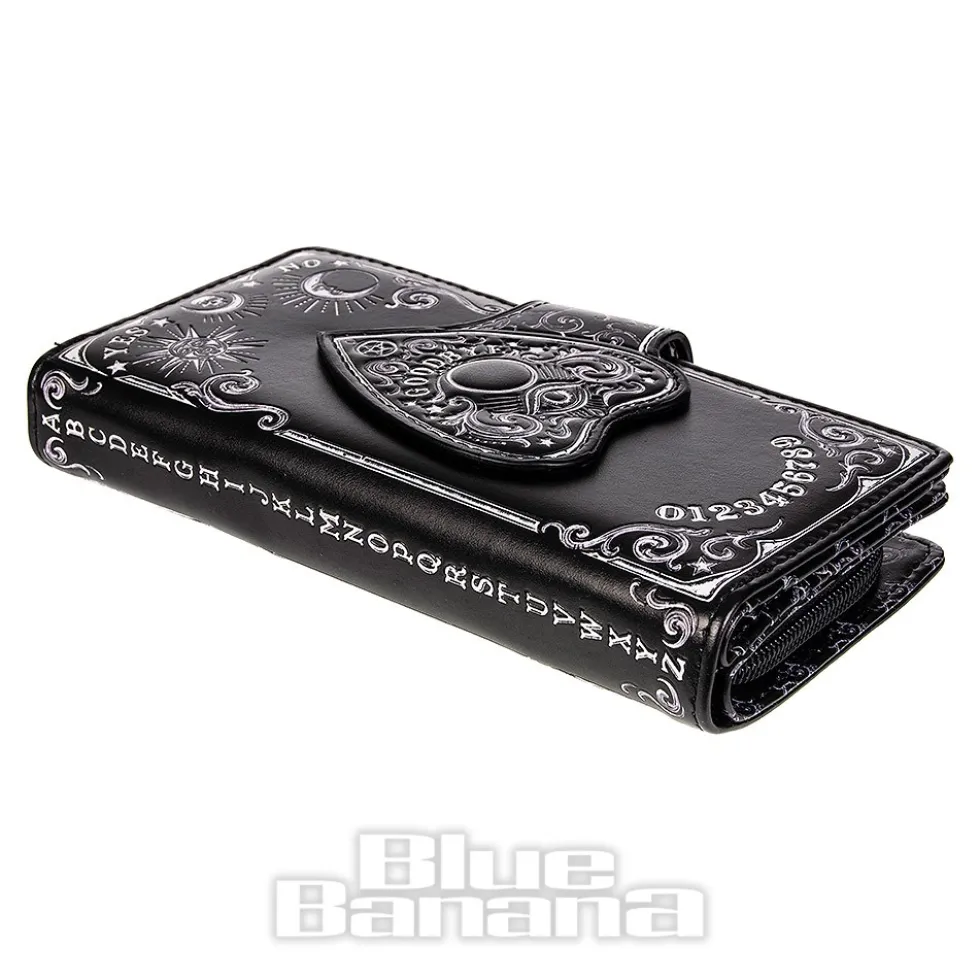 Nemesis Now Spirit Board Embossed Planchette Purse (Black/White)