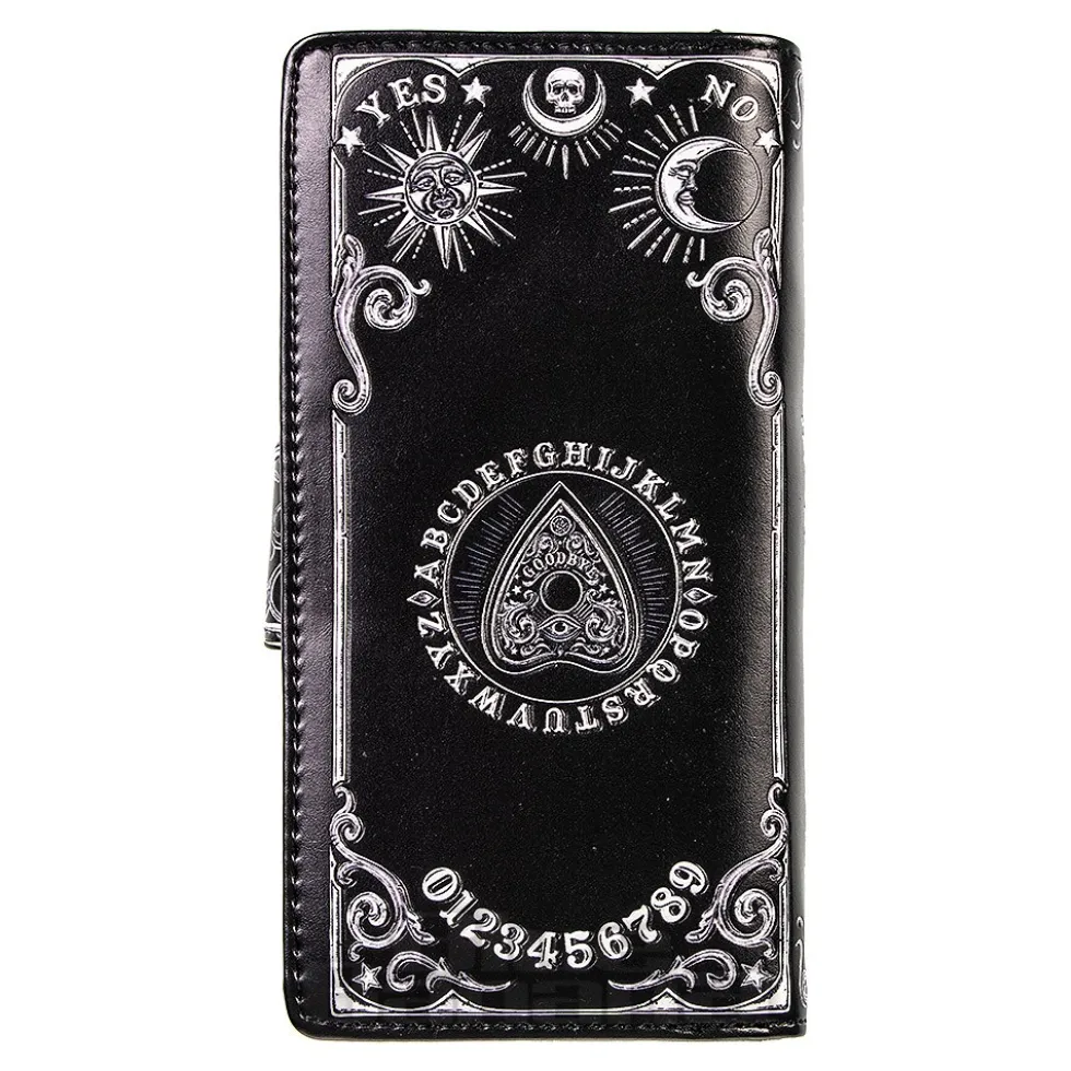 Nemesis Now Spirit Board Embossed Planchette Purse (Black/White)