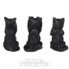 Nemesis Now 3 Wise Felines Figurines (8.5cm)