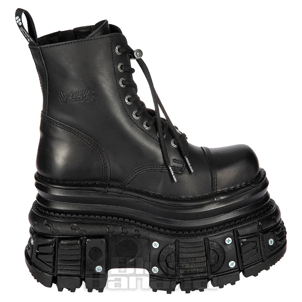 New Rock M.NEWMILI083CCT-C4 Boots (Black)