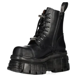 New Rock M.NEWMILI083-S21 Core Boots (Black)