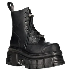 New Rock M.NEWMILI083-S21 Core Boots (Black)