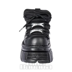 New Rock M.120N-S17 Tower Platform Shoes (Black)