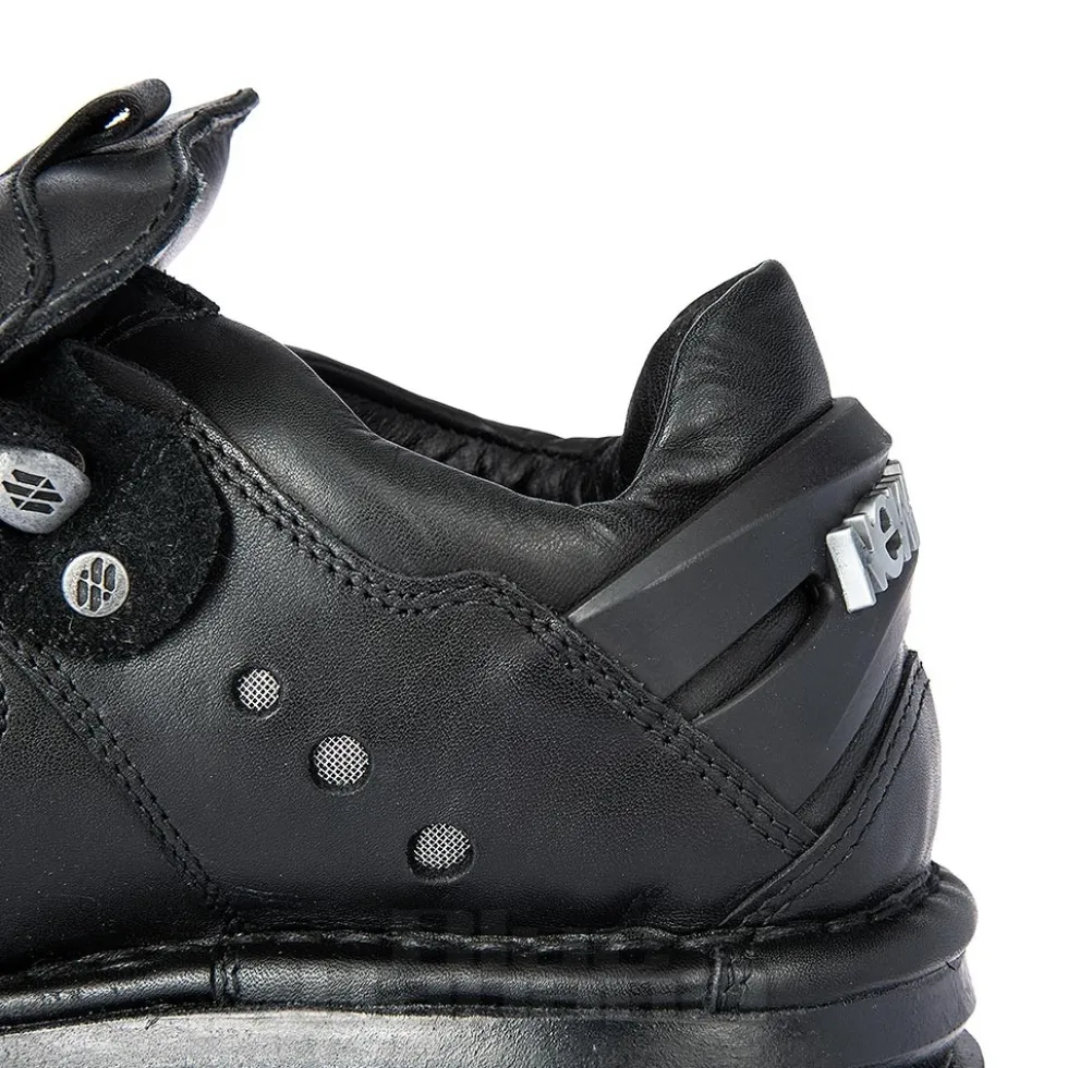 New Rock M.120N-S17 Tower Platform Shoes (Black)