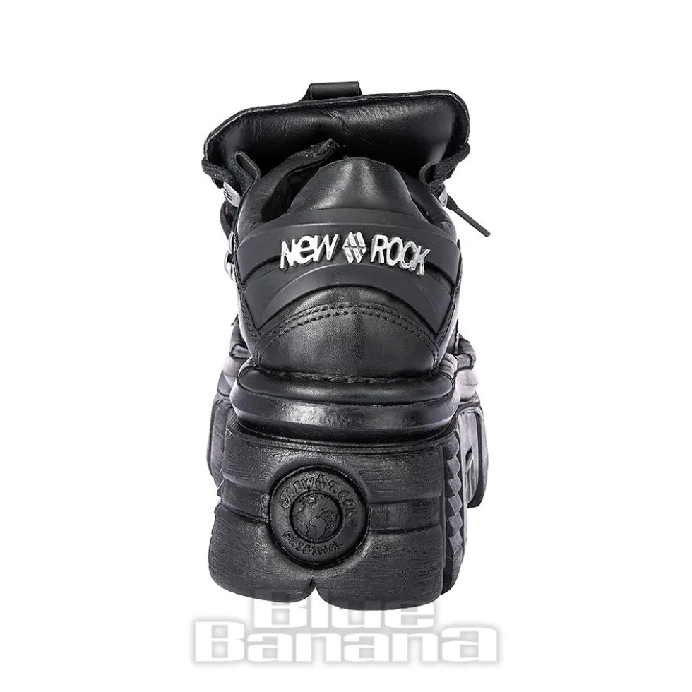 New Rock M.120N-S17 Tower Platform Shoes (Black)