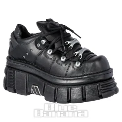New Rock M.120N-S17 Tower Platform Shoes (Black)