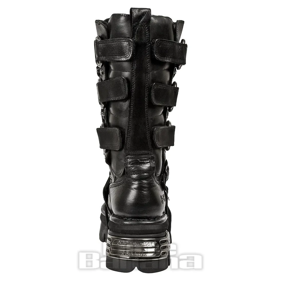New Rock M.474-S1 Reactor Boots (Black)