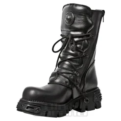 New Rock M.373-S18 Reactor Calf Boots (Black)