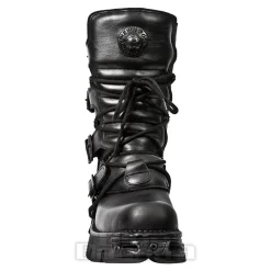 New Rock M.373-S18 Reactor Calf Boots (Black)