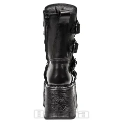 New Rock M.1473-S3 Space Platform Boots (Black)