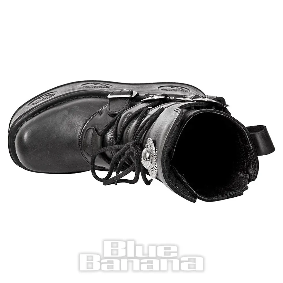 New Rock M.1473-S3 Space Platform Boots (Black)