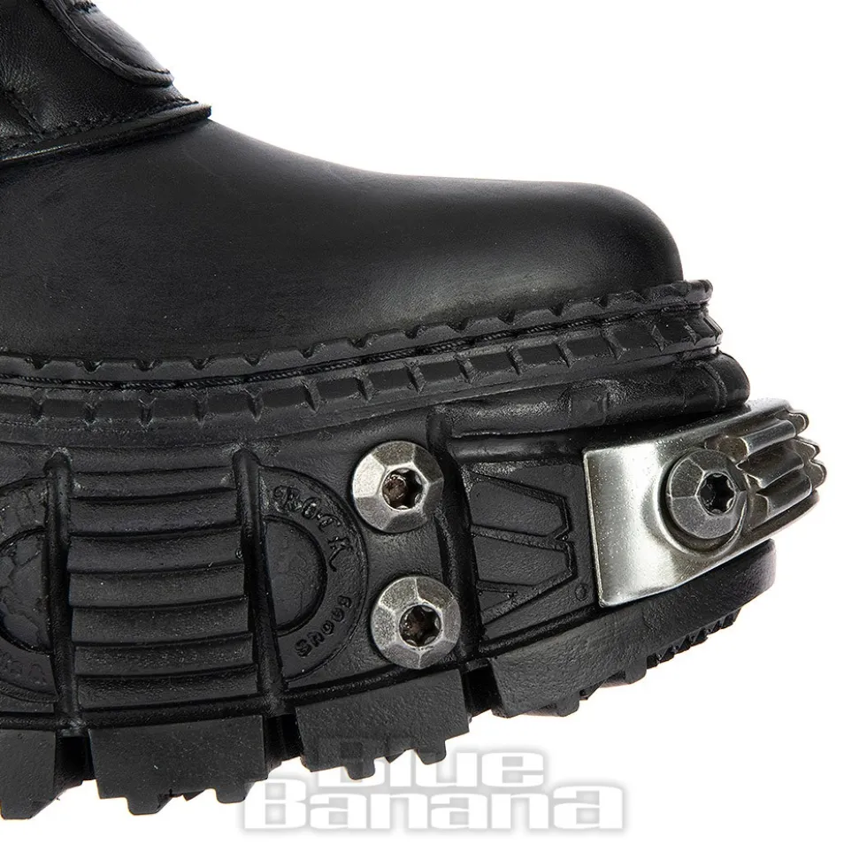 New Rock M.WALL1473-S11 Boots (Black)