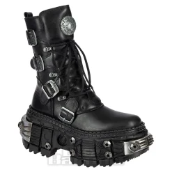 New Rock M.WALL1473-S11 Boots (Black)