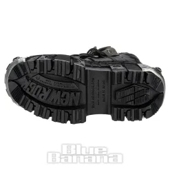New Rock M-WALL106-V17 Vegan Shoes (Black)