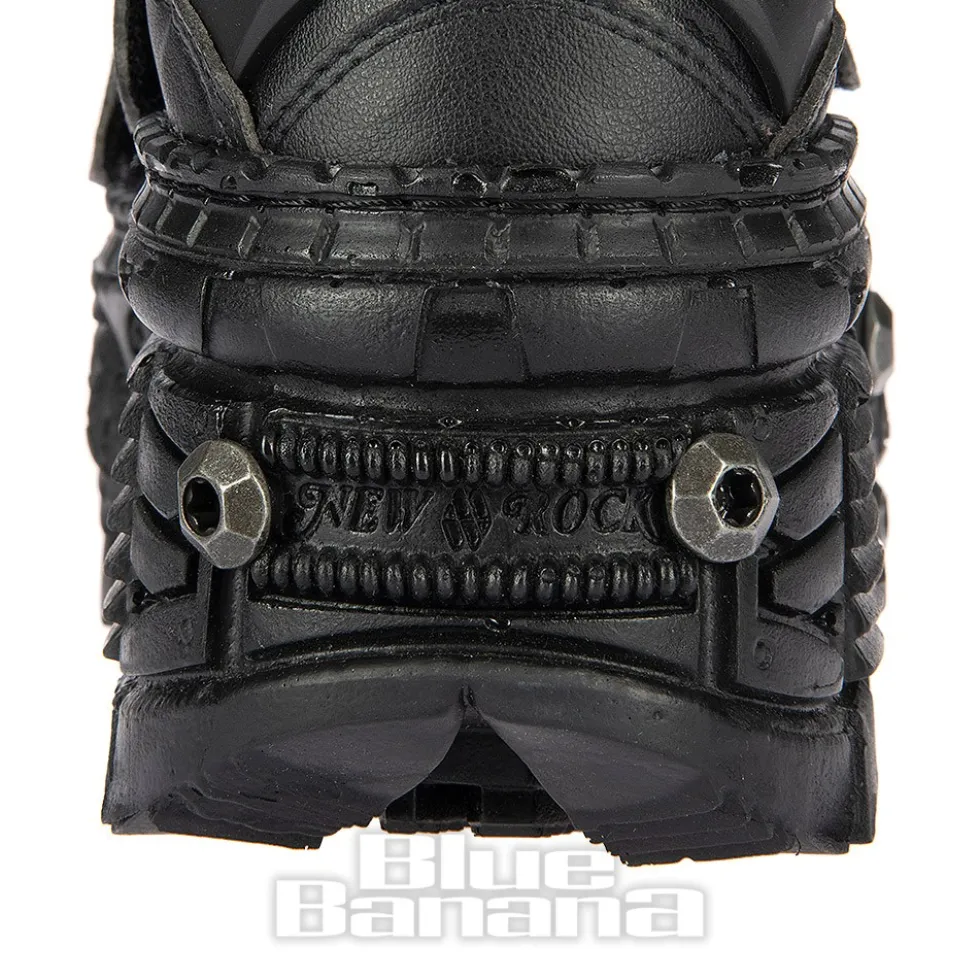 New Rock M.WALL285-V10 Vegan Shoes (Black)