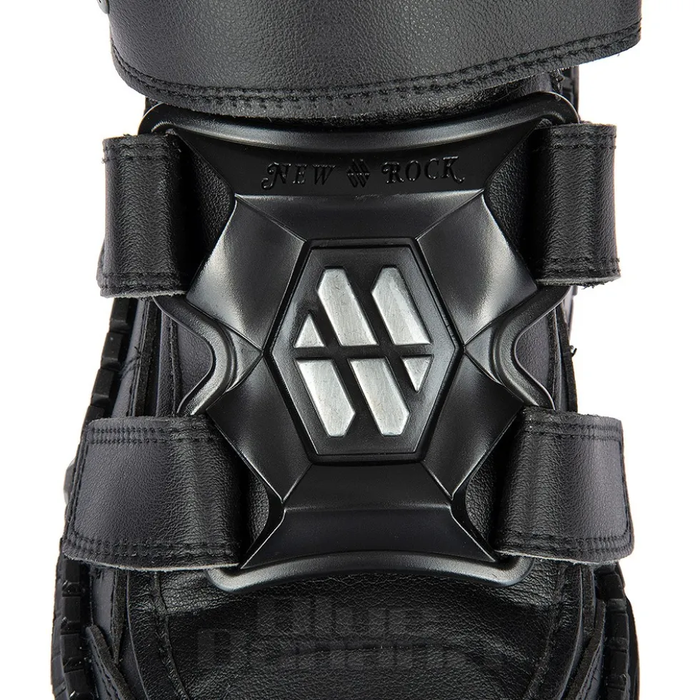 New Rock M.WALL285-V10 Vegan Shoes (Black)