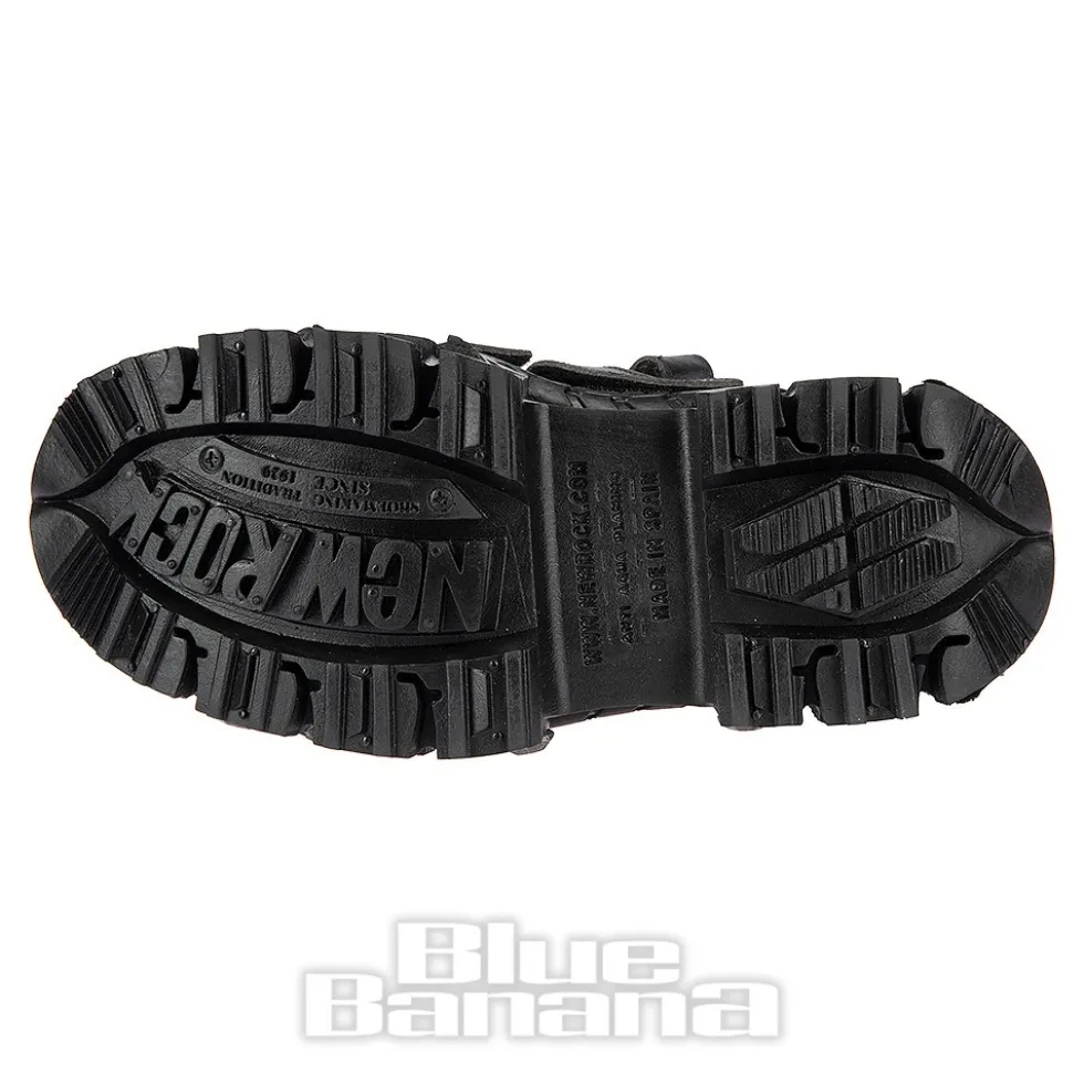 New Rock M.WALL285-V10 Vegan Shoes (Black)