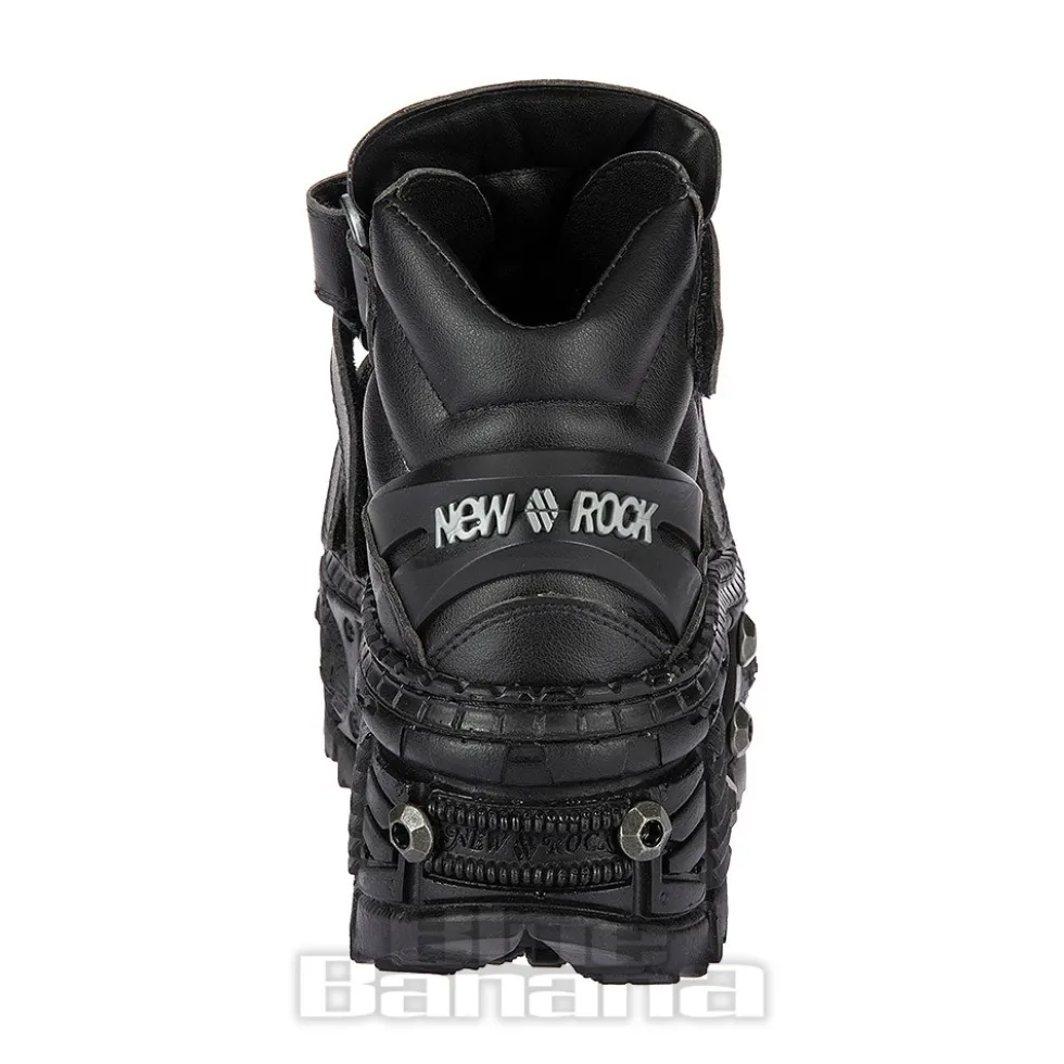 New Rock M.WALL285-V10 Vegan Shoes (Black)