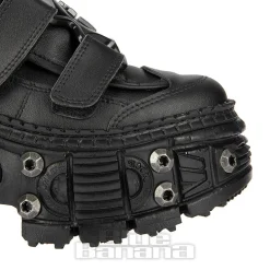 New Rock M.WALL285-V10 Vegan Shoes (Black)