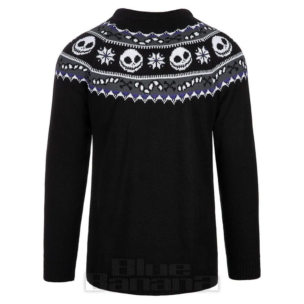 Nightmare Before Christmas Jack Christmas Jumper (Black)