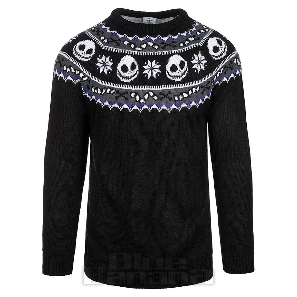 Nightmare Before Christmas Jack Christmas Jumper (Black)