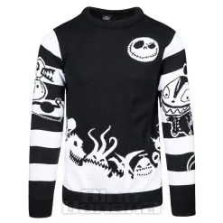 Nightmare Before Christmas Monsters Jumper (Black)