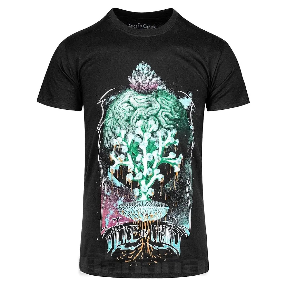 Official Alice In Chains Spore Planet T-Shirt (Black)