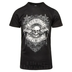 Official Avenged Sevenfold Star Flourish T Shirt (Black)