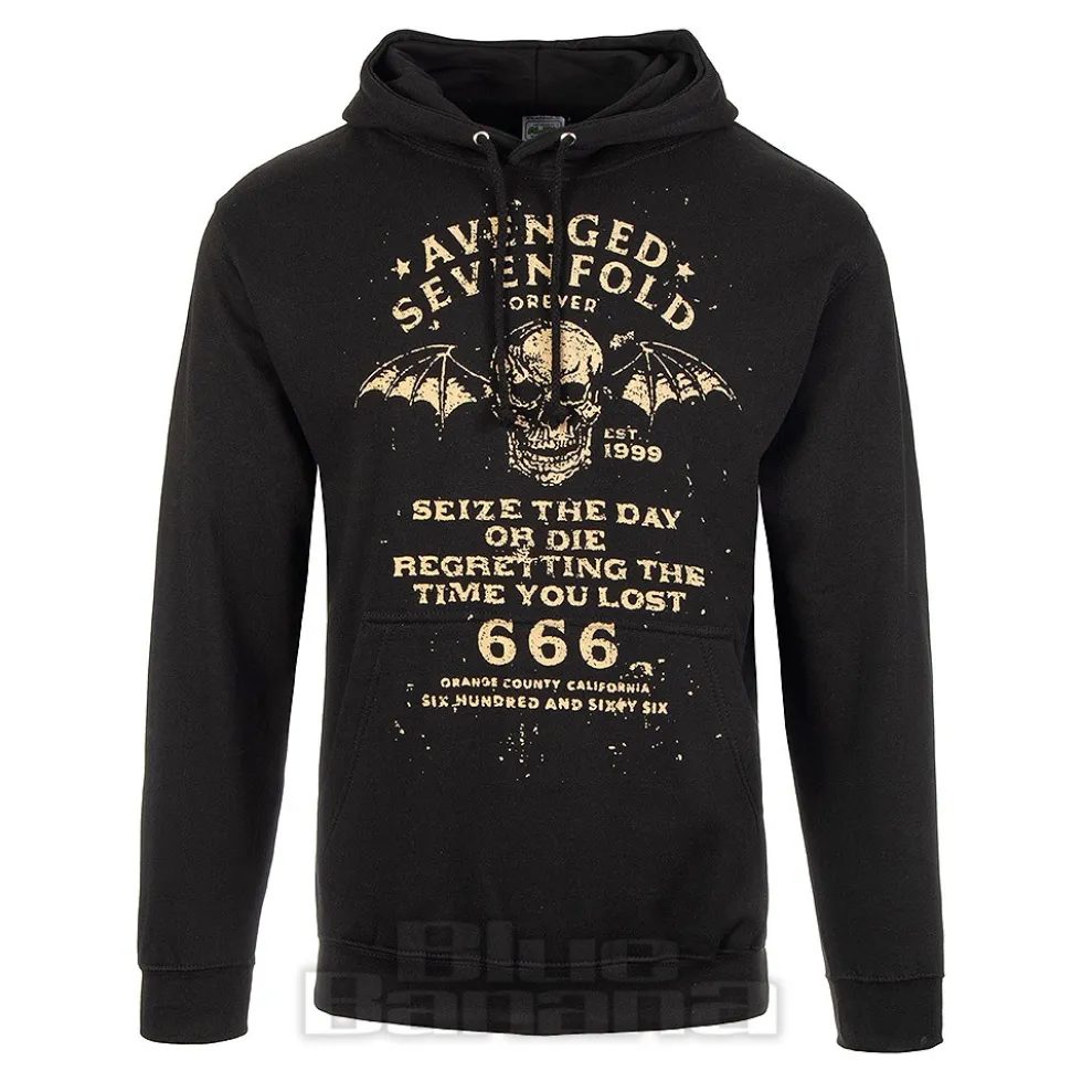 Official Avenged Sevenfold Seize The Day Hoodie (Black)