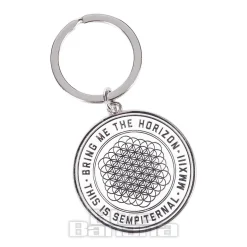 Official Bring Me The Horizon Sempiternal Keychain (White)