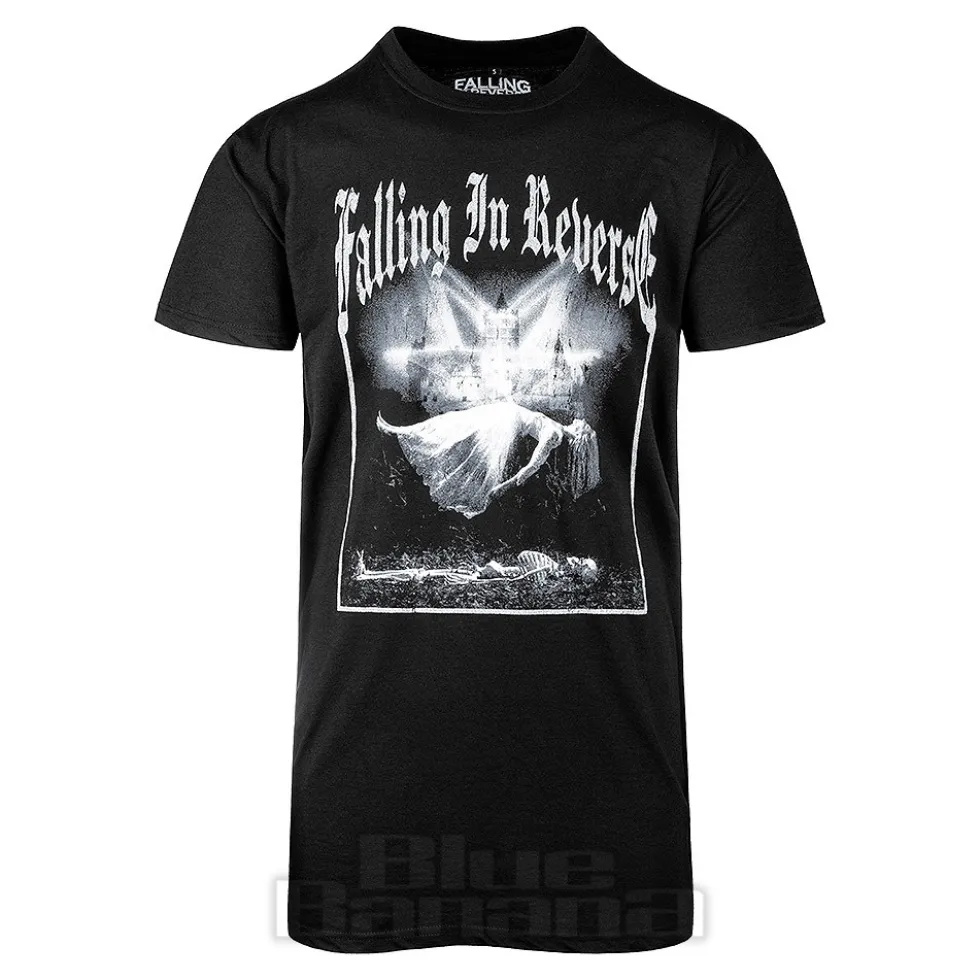 Official Falling In Reverse Floating Ladies T-Shirt (Black)