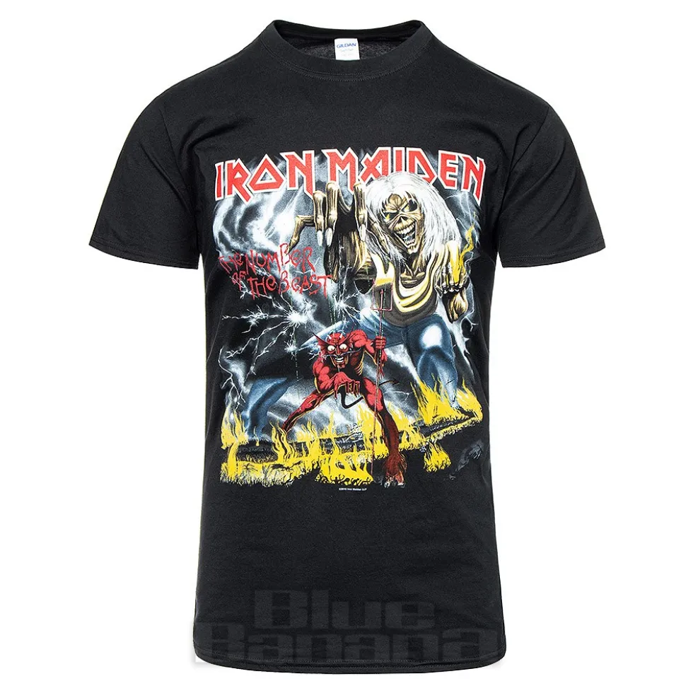 Official Iron Maiden Beast T Shirt (Black)