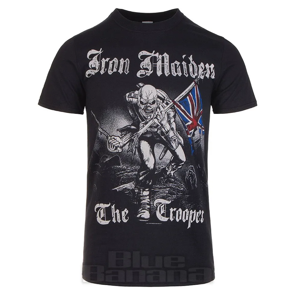 Official Iron Maiden Sketch Trooper T Shirt (Black)