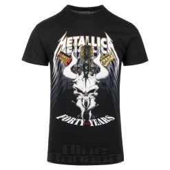 Official Metallica 40th Anniversary T Shirt (Black)