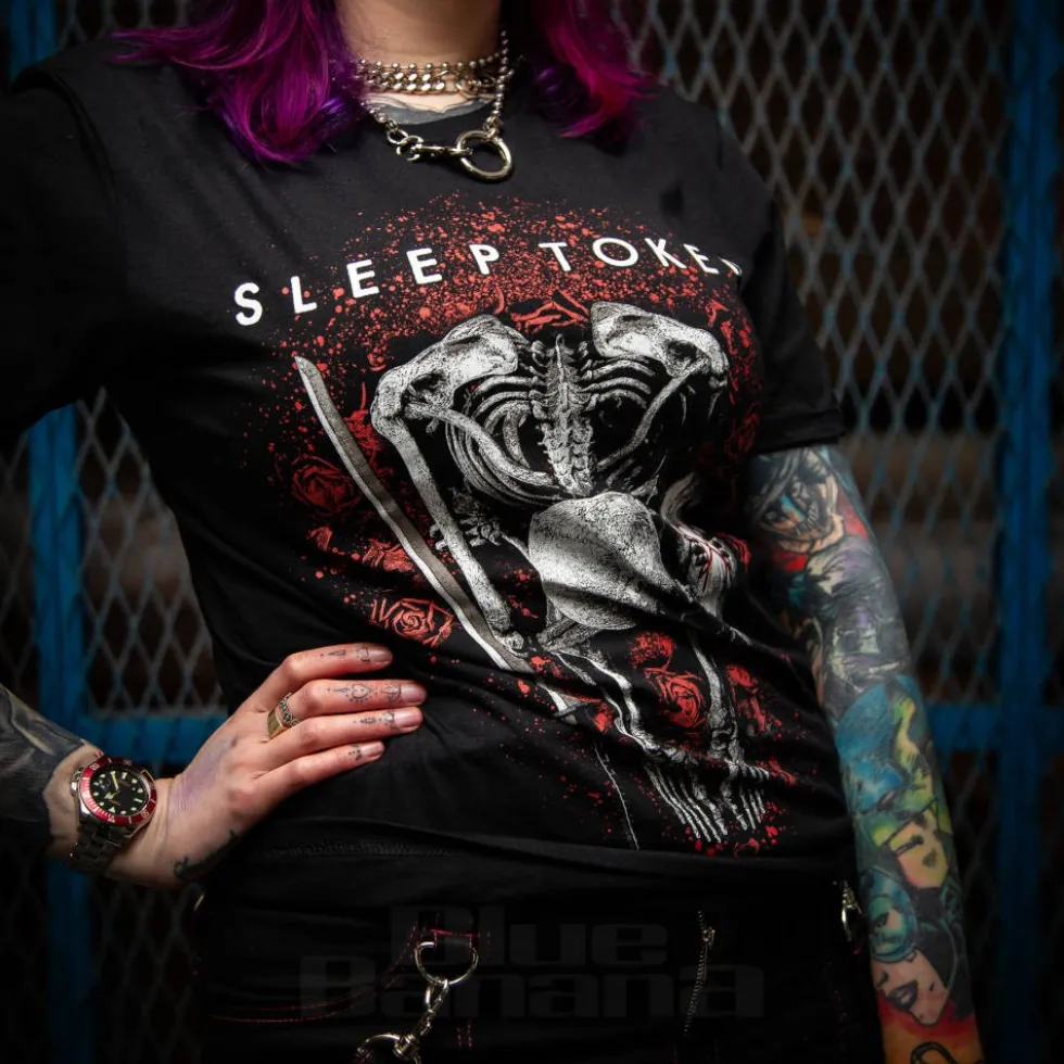 Official Sleep Token Skeleton T-Shirt (Black)