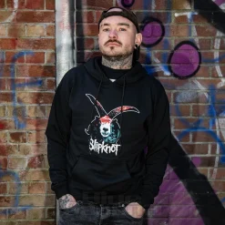 Official Slipknot Day Of The Gusano Goat Hoodie (Black)
