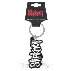 Official Slipknot Logo Keychain (Black/White)