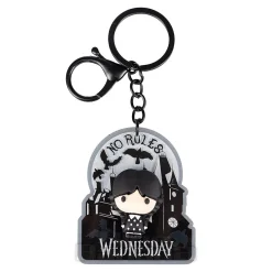 Official Wednesday 3D Keyring (Multicolour)